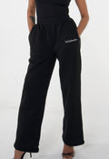 LAILY straight-leg Track Pants — BLACK
