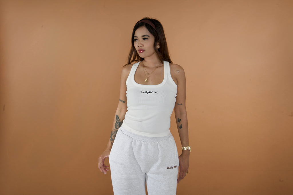 LAILY Tank Top - WHITE