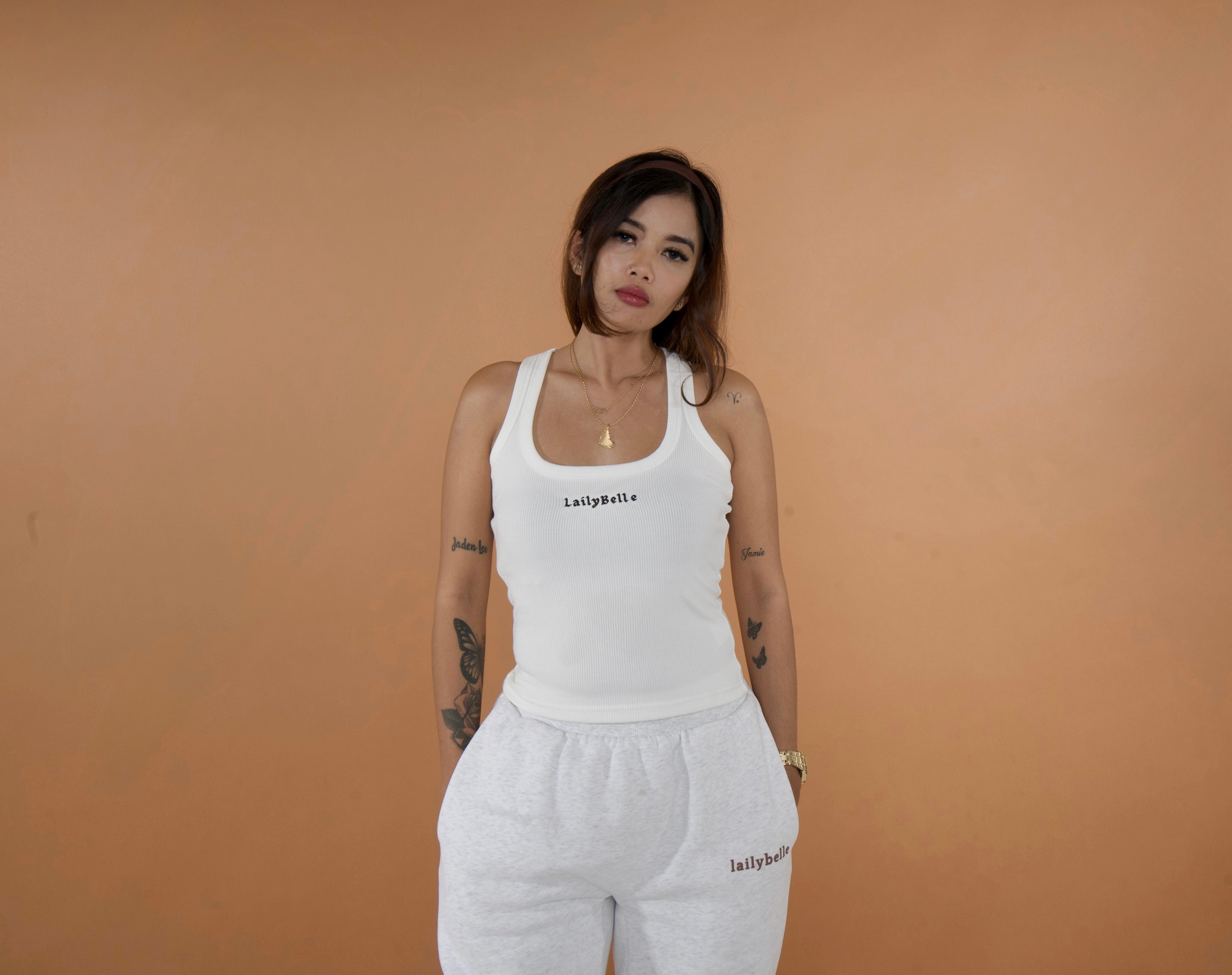 LAILY Tank Top - WHITE